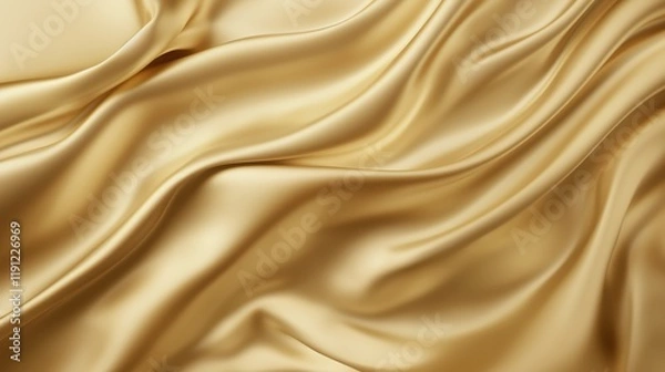 Obraz Elegant golden silk fabric texture background.