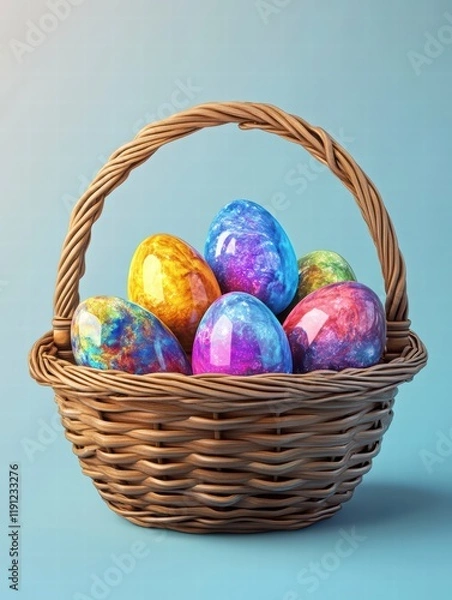 Fototapeta Easter Eggs