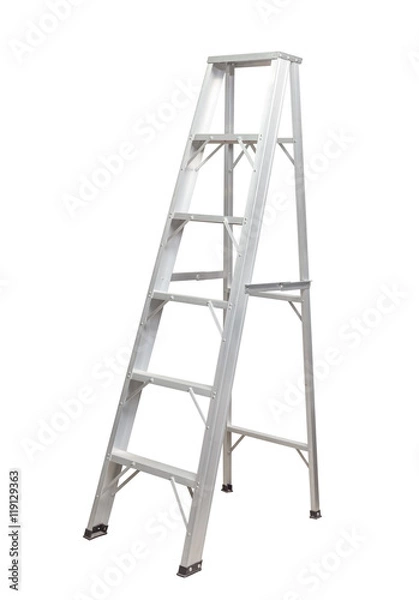 Fototapeta Ladder isolated .