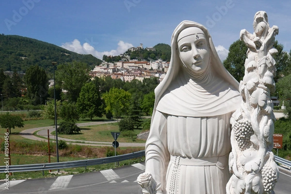 Obraz Statua santa Rita da Cascia