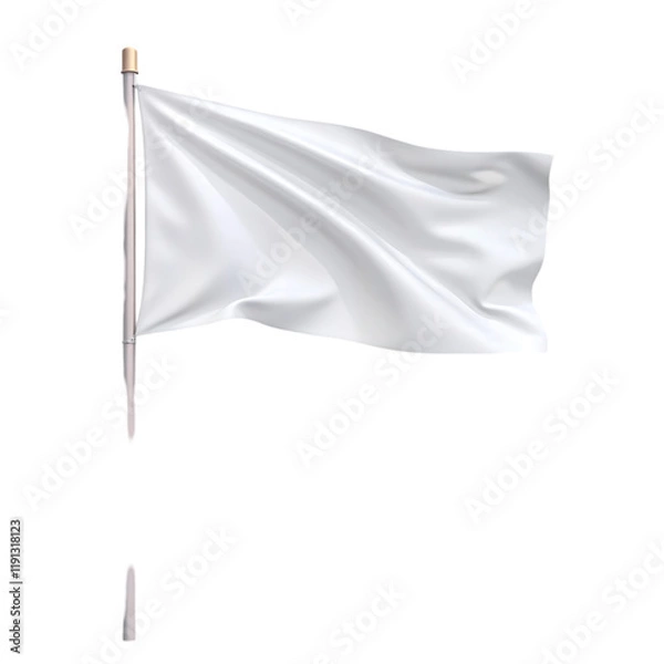 Fototapeta Empty flag