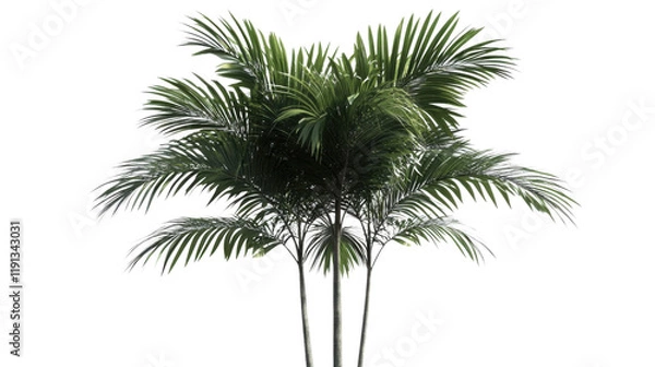 Obraz Palm tree transparent background