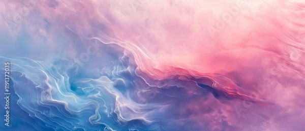 Fototapeta Smooth lines reminiscent of sea waves made in past_011