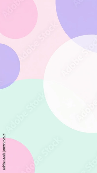 Fototapeta Vibrant circular abstract background with gradient.