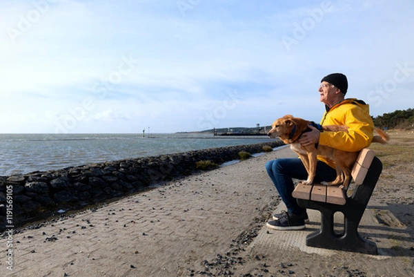 Obraz Dutch wadden island Oost-Vlieland