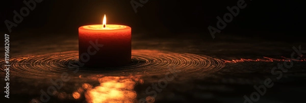 Obraz Candle background