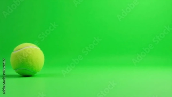 Obraz Emerald green jungle frog on right. Soft black background. Copy space for text, 3D render AI Generated Designer Element