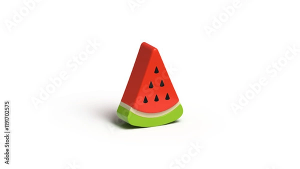 Obraz watermelon isolated on white