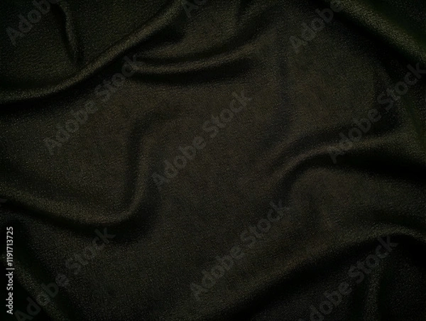Fototapeta Dark Fabric Texture Background Creates a Smooth, Elegant, and Luxurious Look, Perfect for Design Projects