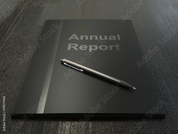 Fototapeta Annual Report