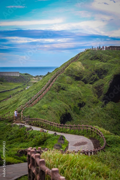 Obraz 제주도의 등산로