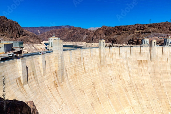 Obraz Hoover Dam in Colorado river