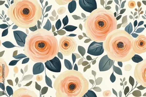 Fototapeta Vibrant Daisy Field: A Burst of Color