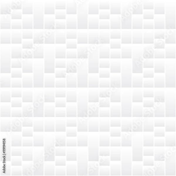 Obraz Modern white seamless pattern. Bacground can be used for graphic or website layout vector.