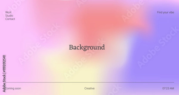 Fototapeta Gradient background abstract smooth blurred