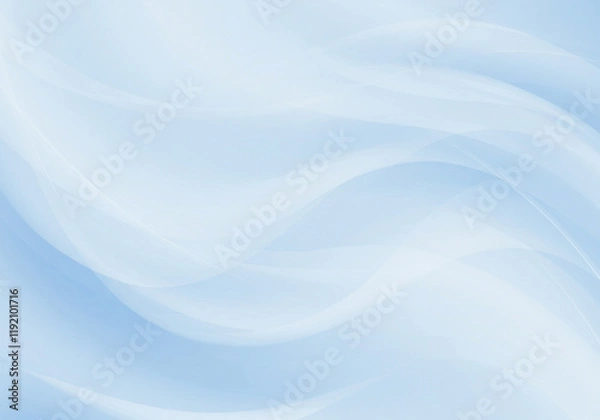 Obraz A serene and calming background with a soft, diffused and blurred effect, with an abstract representation of a sky or water