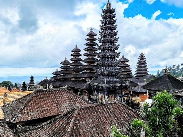 Obraz Besakih Temple in Bali, also known as the “Mother Temple of Bali”. Indonesia.