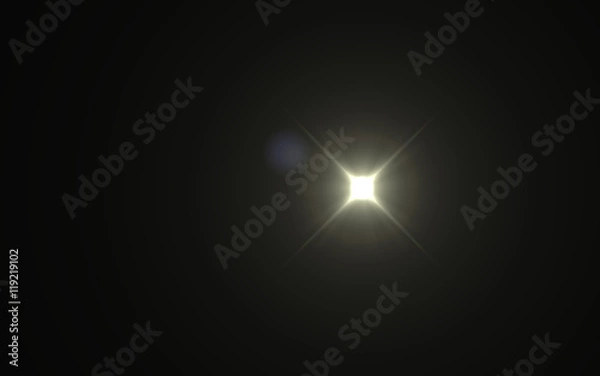 Obraz Lens Flare small star