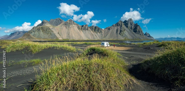 Fototapeta Stokksnes, southern Iceland