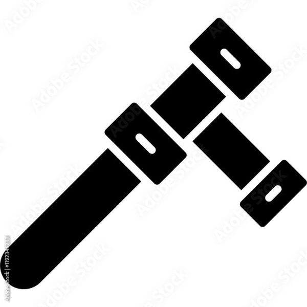 Fototapeta Baton Icon