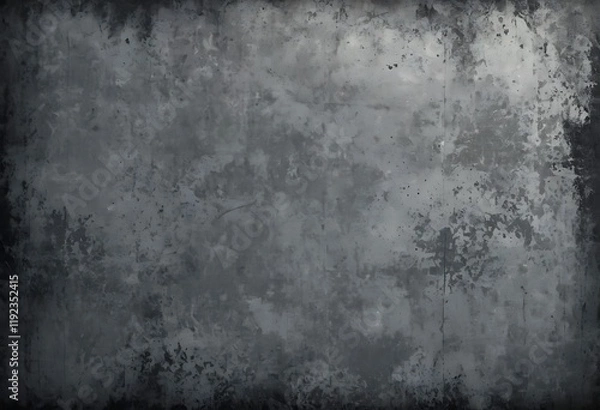 Fototapeta A Textured Gray Concrete Wall Background Image