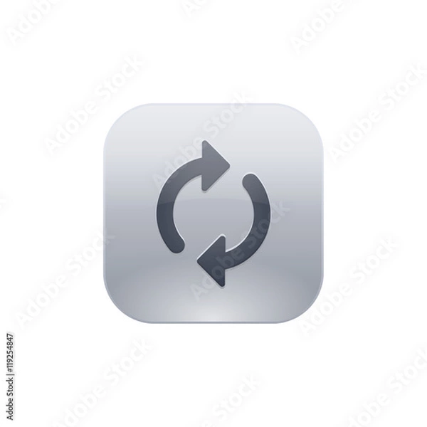 Fototapeta Glossy Push-Button