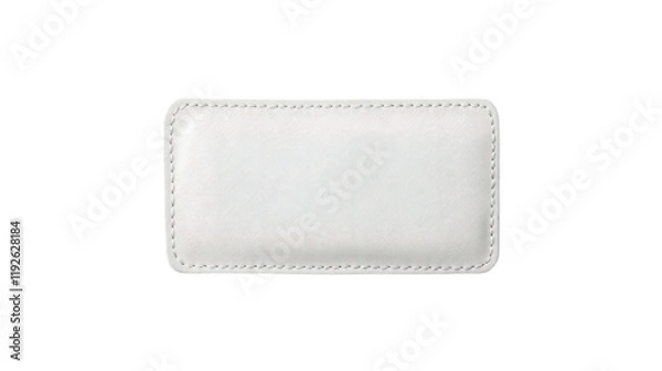 Obraz Blank White Rectangle Design Template