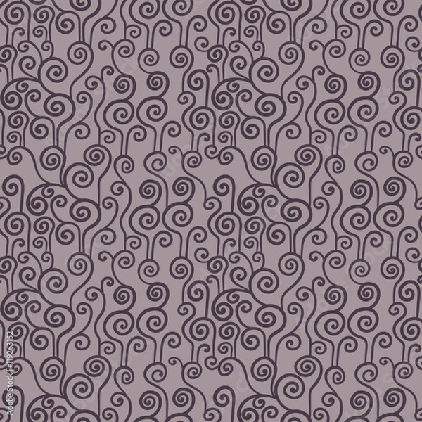 Fototapeta Abstract curl wallpaper design seamless background pattern