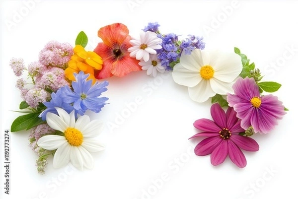 Fototapeta flower isolated on background