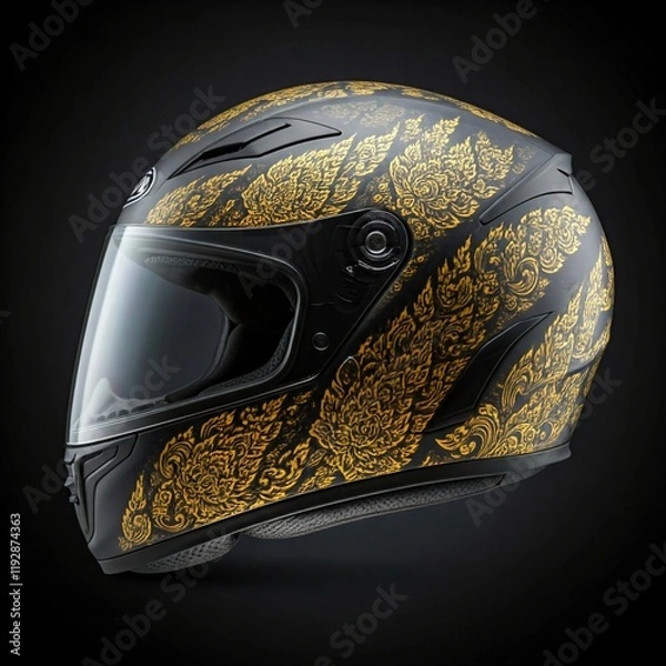 Obraz Thai Dance-Inspired Helmet