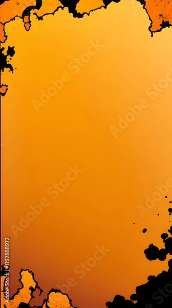 Obraz rust wallpaper, very simple comic book style