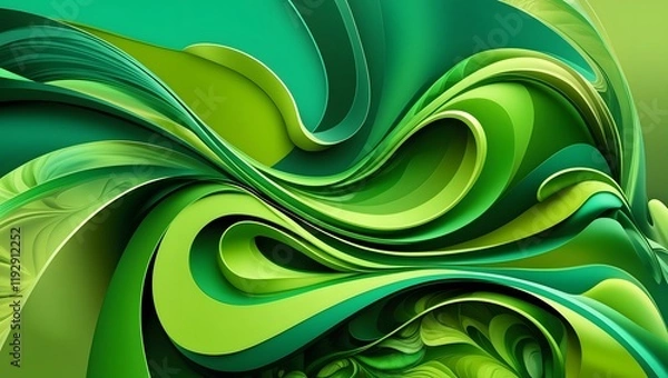 Fototapeta High-Resolution Green Abstract Backgrounds