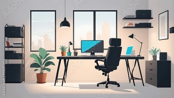 Fototapeta Modern and abstract vector design