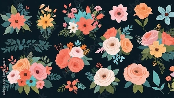 Obraz Modern and abstract vector design