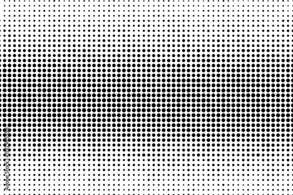 Obraz abstract gradient halftone dots background Pop art template texture Vector illustration	