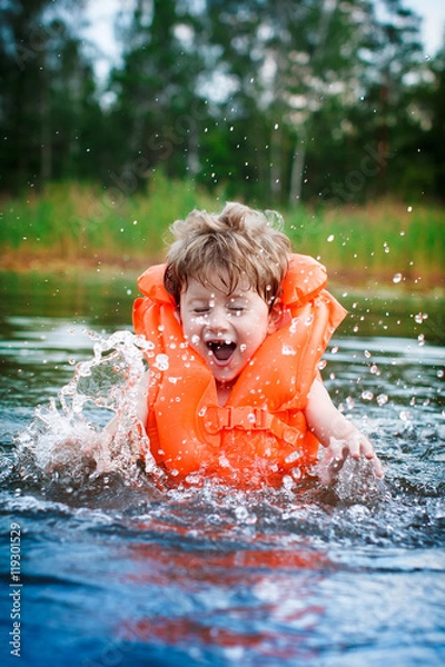 Fototapeta купание