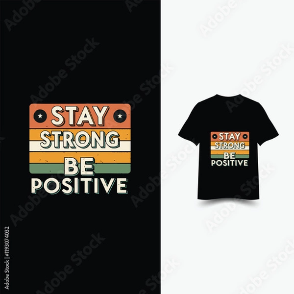 Obraz Custome Motivational Quotes T-Shirt Design