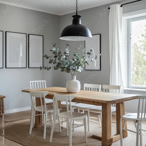 Obraz Scandinavian Dining Room