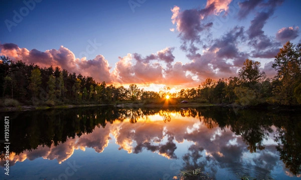 Obraz Zachód słońca