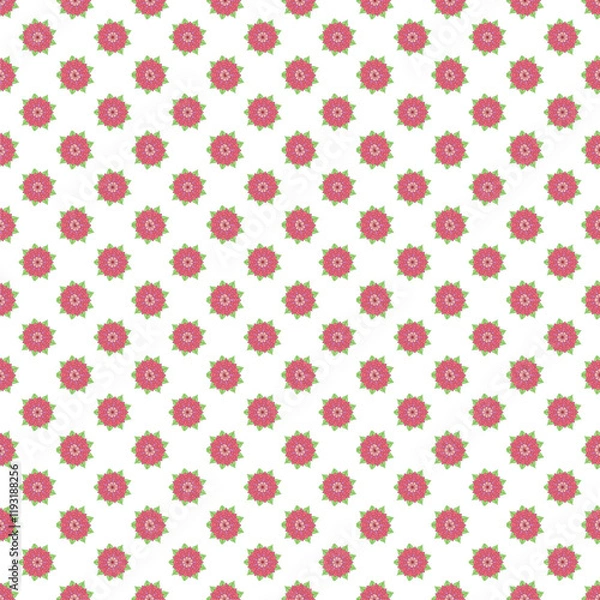 Fototapeta seamless pattern with hearts