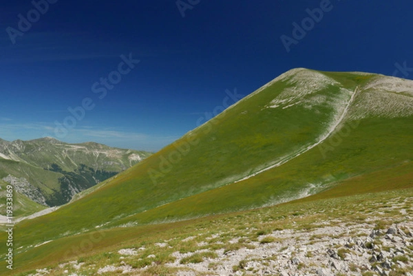 Obraz Vista dal monte vettore