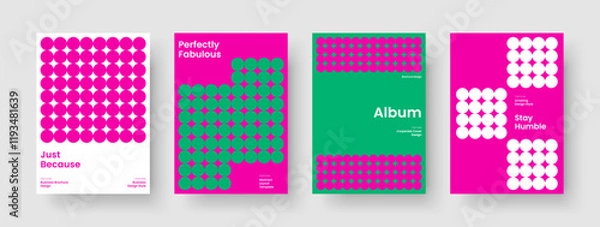 Fototapeta Abstract Background Template. Geometric Report Design. Isolated Poster Layout. Business Presentation. Banner. Flyer. Book Cover. Brochure. Catalog. Magazine. Portfolio. Leaflet. Brand Identity