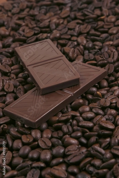 Obraz chocolate slices