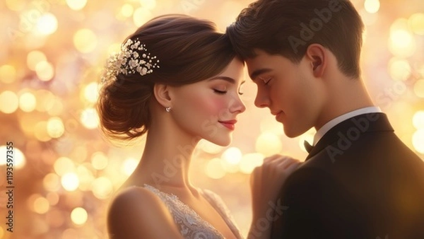 Obraz sweet lover in Valentine's day