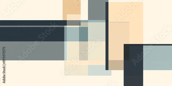 Obraz Minimalist Abstract Color Designs for Modern Branding and Visual Projects
