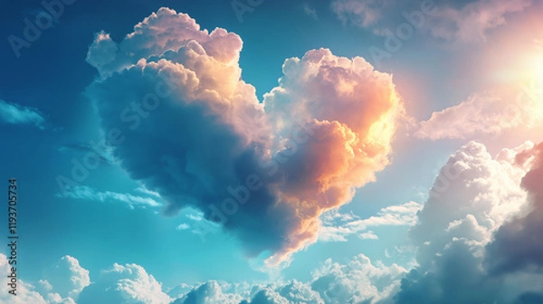 Obraz Cloud Heart