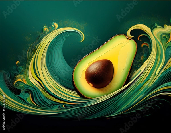 Fototapeta avocado