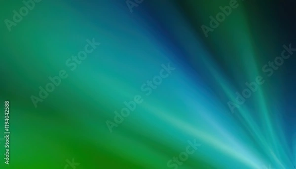 Fototapeta Abstract blurred background - defocused Green and blue gradient