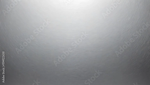 Obraz shiny grainy silver foil textured aluminum metallic abstract blurred gradient monochrome plain background