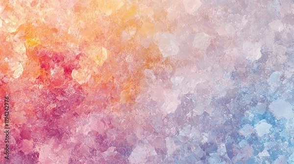 Fototapeta Colorful Abstract Pastel Patterned Background 8K Realistic